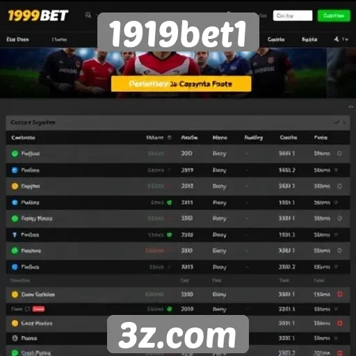 Comparação entre 1919bet1 e outros sites de apostas
